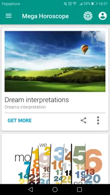 Mega Horoscope android App screenshot 9
