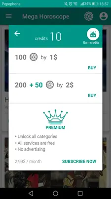 Mega Horoscope android App screenshot 11