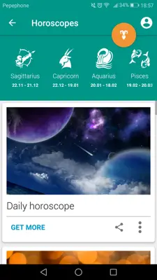 Mega Horoscope android App screenshot 6